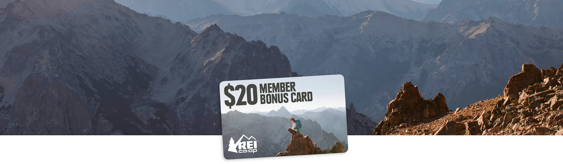 Members who spend $100 or more thru July 31 can earn a $20 bonus card