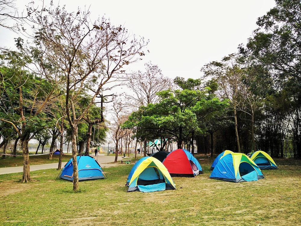 Bỏ túi kinh nghiệm cắm trại dịp cuối tuần tại cȏng viên Yên Sở | Umove