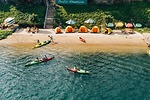 Trải nghiệm chèo kayak hấp dẫn khi tới Phong Nha