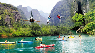 Điểm danh 5 đường trượt zipline thách thức nhất ở Việt Nam
