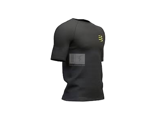 Áo thun thể thao tay ngắn Compressport Training Tshirt SS - Black Edition 2019 