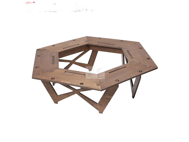 Bàn gấp Hilander  Plywood  Hexagon Table HCA0233(7000040)