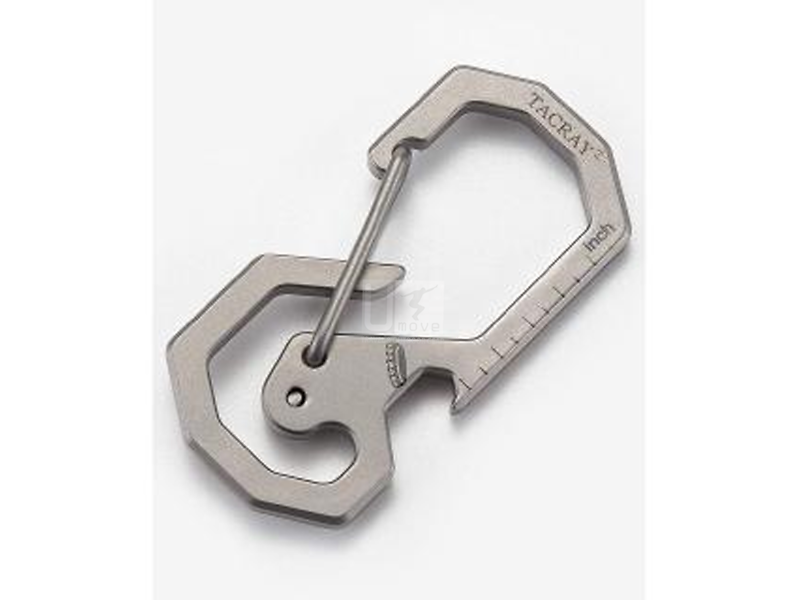 Móc khoá titanium keychain tool - 1.1 (forward opener) 