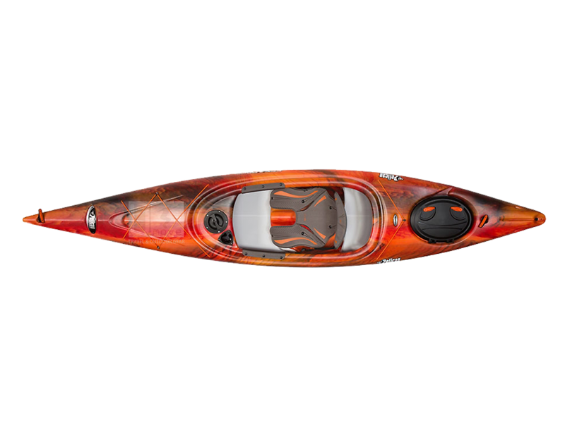 Thuyền Kayak composite Pelican Escape 120X Sit-in Kayak